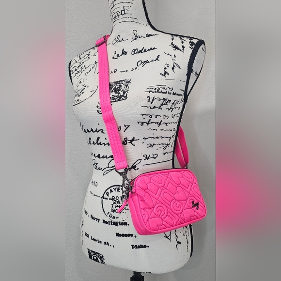lug Handbags - Lug Coupe LE Magenta RFID Convertible Crossbody Belt Bag NWT